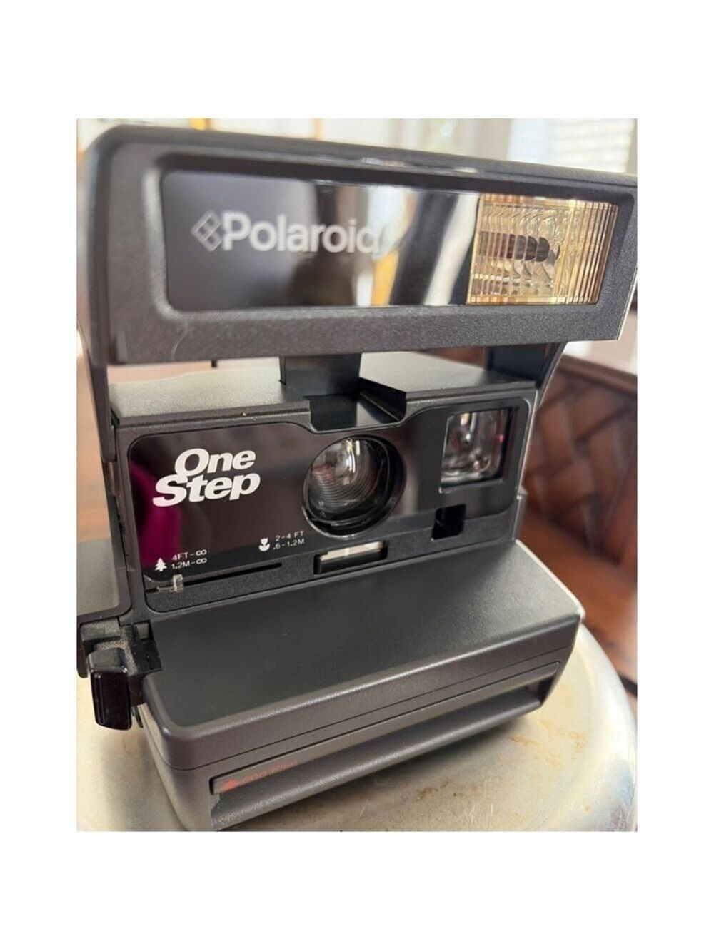 Vtg from 90’s-Polaroid One Step Black Instant Film Camera One Size - Picture 5 of 5
